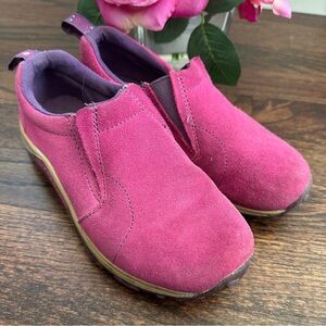 Merrell suede jungle mocs, size 1Y
